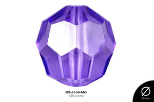 ACRILICO TRANSP ESF 22mm REF: 187 MORADO 120 u/pqt(.5kg)