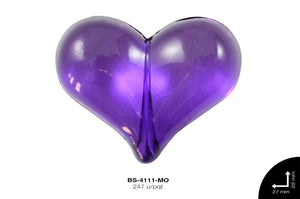 ACRILICO TRANSP CZN 20mm REF: C-732 MORADO 247 u/pqt(.5kg)