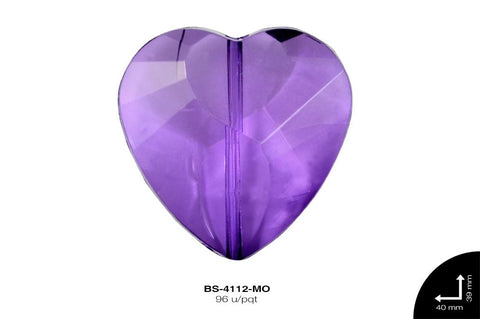 ACRILICO TRANSP CZN 32mm REF: 371 MORADO 96 u/pqt(.5kg)