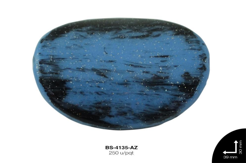 ACR FIG JASP OVAL 30mm REF: BB-0113-94 AZUL 250 u/pqt(.5kg)