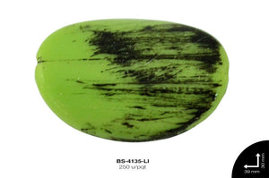 ACR FIG JASP OVAL 30mm REF: BB-0113-94 LIMON 250 u/pqt(.5kg)