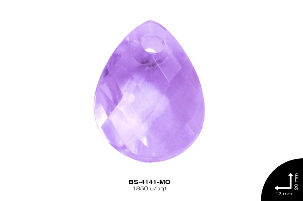 ACRILICO GOTA 12mm REF: 179 MORADO 1850 u/pqt(.5kg)