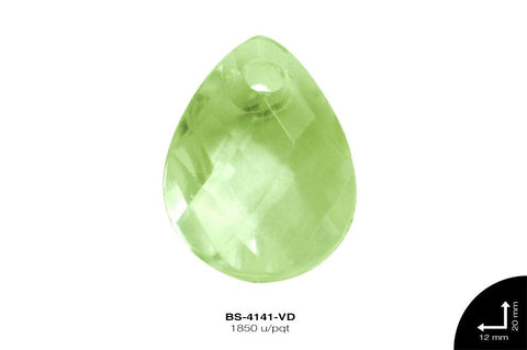 ACRILICO GOTA 12mm REF: 179 VERDE 1850 u/pqt(.5kg)