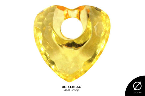 ACRILICO CZN 14mm REF: 171 AMARILLO 450 u/pqt(.5kg)