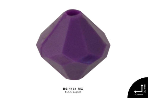 ACRILICO MATE ROMBO REF: 10mm MORADO 1200 u/pqt