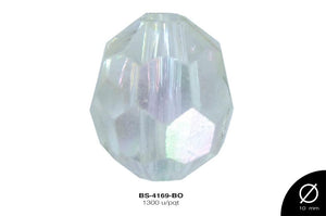 ACRILICO TRANSP BO RED REF: 007-10mm BOREAL 1300 u/pqt(.5kg)