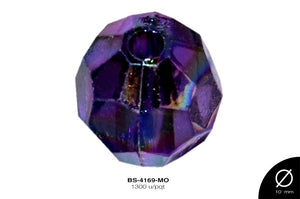 ACRILICO TRANSP BO RED REF: 007-10mm MORADO 1300 u/pqt(.5kg)