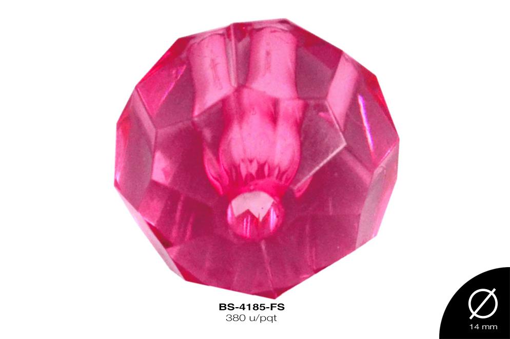 ACRILICO TRANSP RED REF: 009-14mm  FUCSIA 380 u/pqt(.5kg)