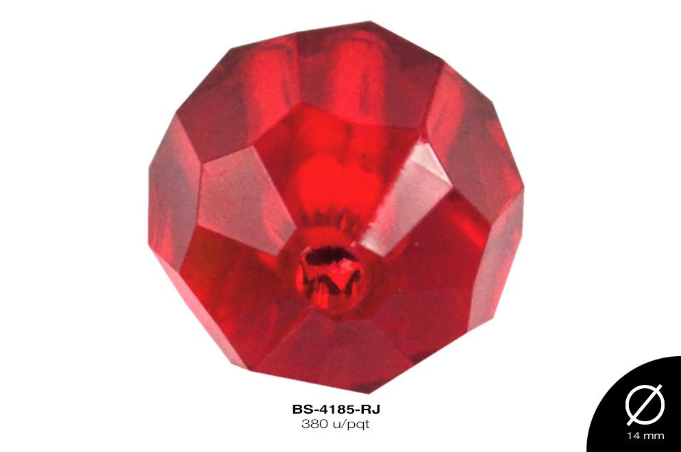 ACRILICO TRANSP RED REF: 009-14mm  ROJO 380 u/pqt(.5kg)