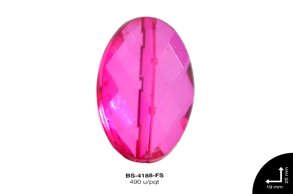 ACRILICO TRANSP OVAL REF: 32 FUCSIA 490 u/pqt(.5 kg)