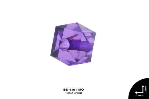 ACRILICO TRANSP CUBO REF: 69 MORADO 1950 u/pqt(.5 kg)