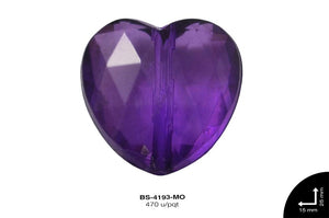 ACRILICO TRANSP CZN REF: 101 MORADO 470 u/pqt(.5 kg)