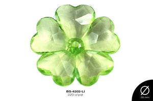 ACRILICO TRANSP FLOR REF:853 LIMON 220 u/pqt(.5kg)