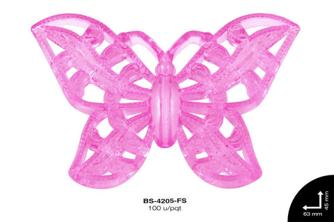 ACRILICO TRANSP MPOSA REF:887 FUCSIA 100 u/pqt(.5kg)