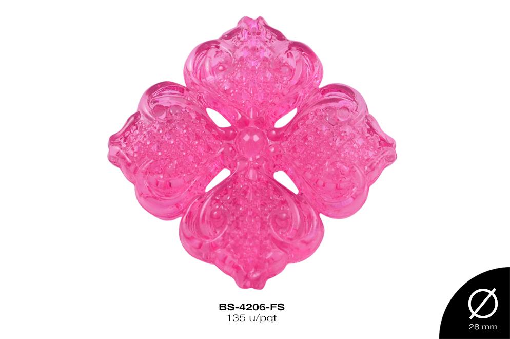 ACRILICO TRANSP FLOR REF:788 FUCSIA 135 u/pqt(.5kg)