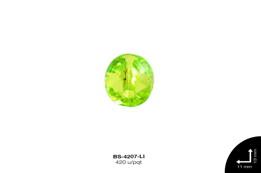 ACRILICO TRANSP BARRIL REF: 14 LIMON 420 u/pqt(.5kg)