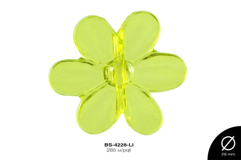 ACRILICO FLOR REF: 1791 LIMON 285 u/pqt(.5kg)