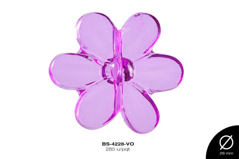 ACRILICO FLOR REF: 1791 VIOLETA 285 u/pqt(.5kg)