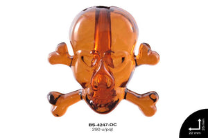 ACRILICO CALAVERA 22mm REF: 522# OCRE 290 u/pqt(.5kg)