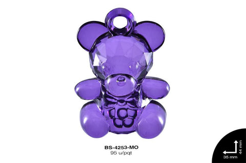 ACRILICO OSO 35mm REF: 158# MORADO 95 u/pqt(.5kg)