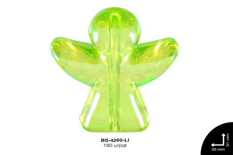 ACRILICO ANGEL BO 31mm REF: 990#AB LIMON 180 u/pqt(.5kg)