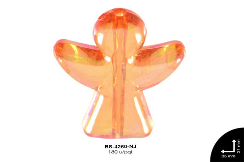 ACRILICO ANGEL BO 31mm REF: 990#AB NARANJA 180 u/pqt(.5kg)