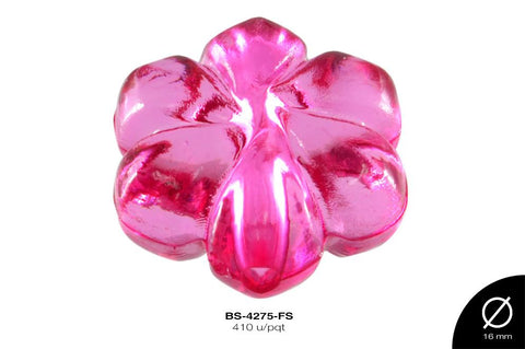 ACRILICO FLOR 16mm REF: 754 FUCSIA 410u/pqt(.5kg)