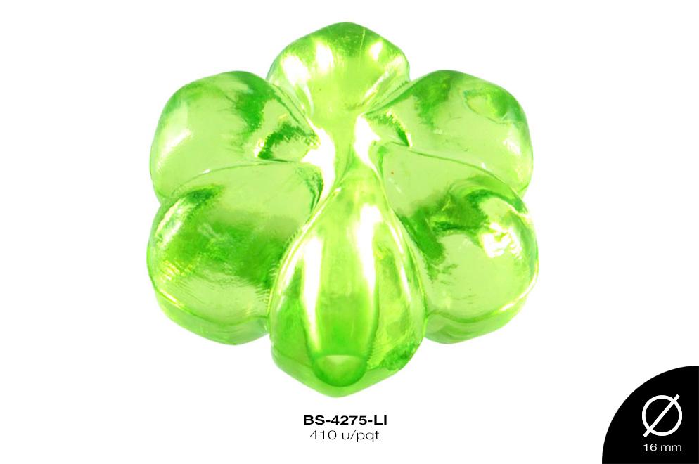 ACRILICO FLOR 16mm REF: 754 LIMON 410u/pqt(.5kg)