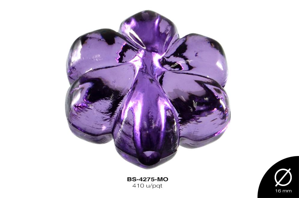 ACRILICO FLOR 16mm REF: 754 MORADO 410u/pqt(.5kg)