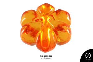 ACRILICO FLOR 16mm REF: 754 NARANJA 410u/pqt(.5kg)