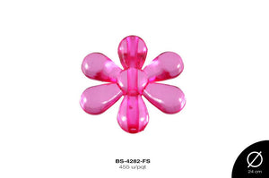 ACRILICO FLORX6 24mm FUCSIA 455 u/pqt(.5kg)