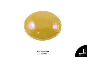 ACR FIG PERLADO OVAL 23mm REF: 144 AMARILLO 175 u/pqt(.5kg)