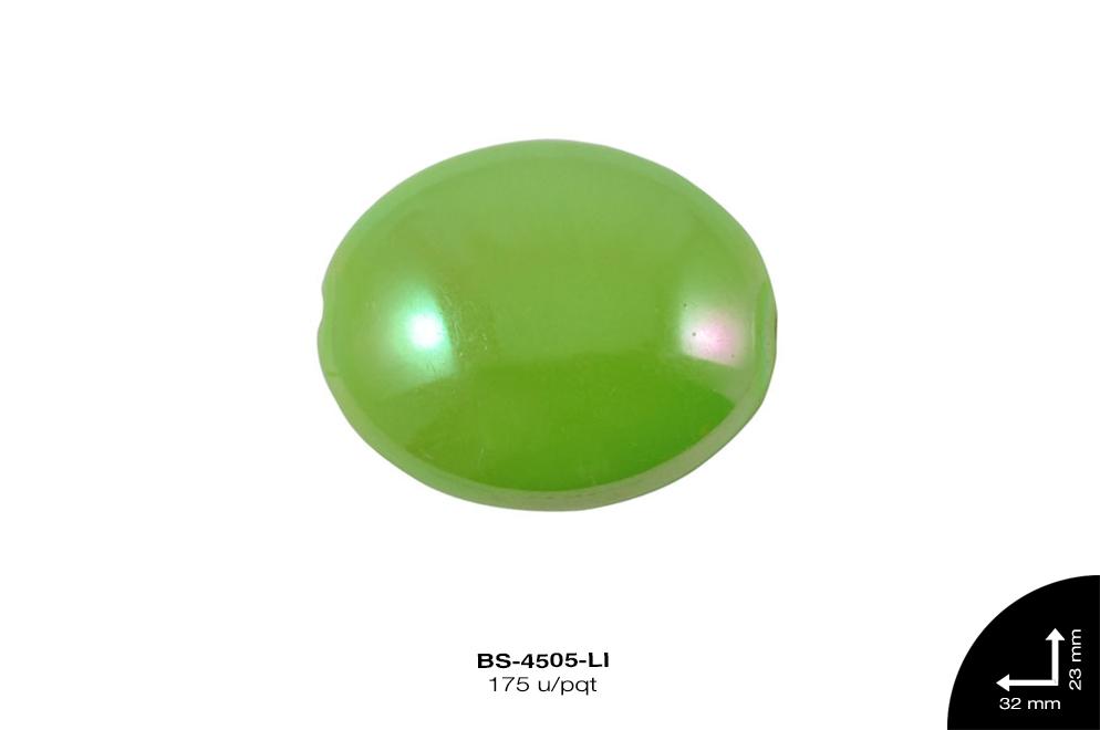 ACR FIG PERLADO OVAL 23mm REF: 144 LIMON 175 u/pqt(.5kg)