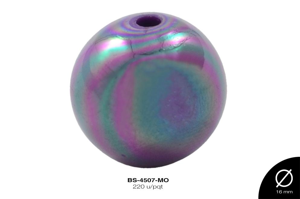 ACR FIG PERLADO BOLA REF: 16mm MORADO 220 u/pqt(.5kg)