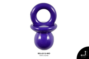 ACR MATE CHUPON 21X12mm REF: 151# MORADO 500 u/pqt(.5kg)