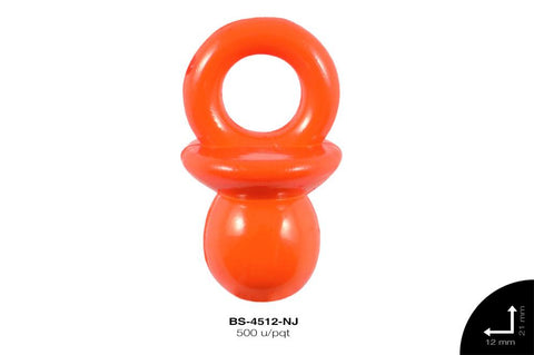 ACR MATE CHUPON 21X12mm REF: 151# NARANJA 500 u/pqt(.5kg)