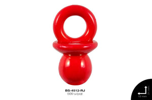 ACR MATE CHUPON 21X12mm REF: 151# ROJO 500 u/pqt(.5kg)