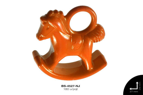 ACR MATE CABALLO 29X27mm REF: 984# NARANJA 180 u/pqt(.5kg)