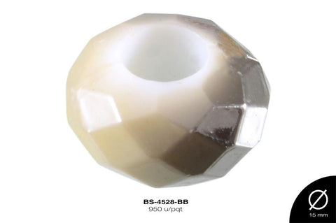 ACR PANDORA DESV HUECO GDE 12mm REF: 991# BLANCO BOREAL 950