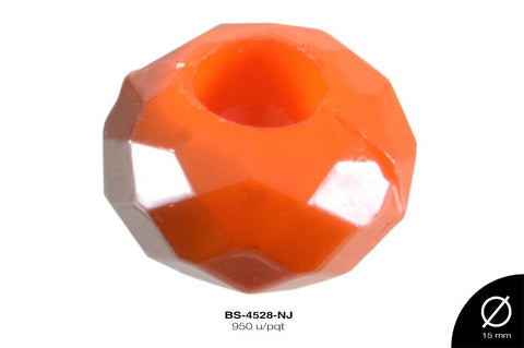 ACR PANDORA DESV HUECO GDE 12mm REF: 991# NARANJA 950 u/pqt(