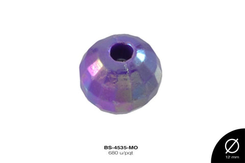 ACR MATE BOREAL MUNDO REF: 053(12mm) MORADO 680 u/pqt(.5kg)