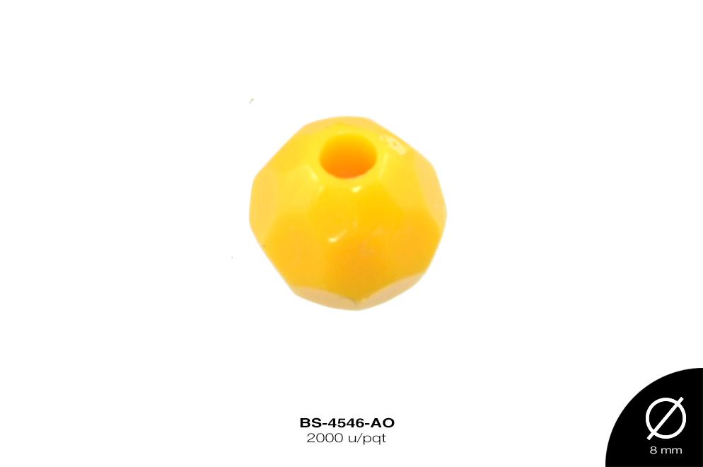 ACR MATE REDONDO REF: 8mm AMARILLO 2000 u/pqt(.5kg)