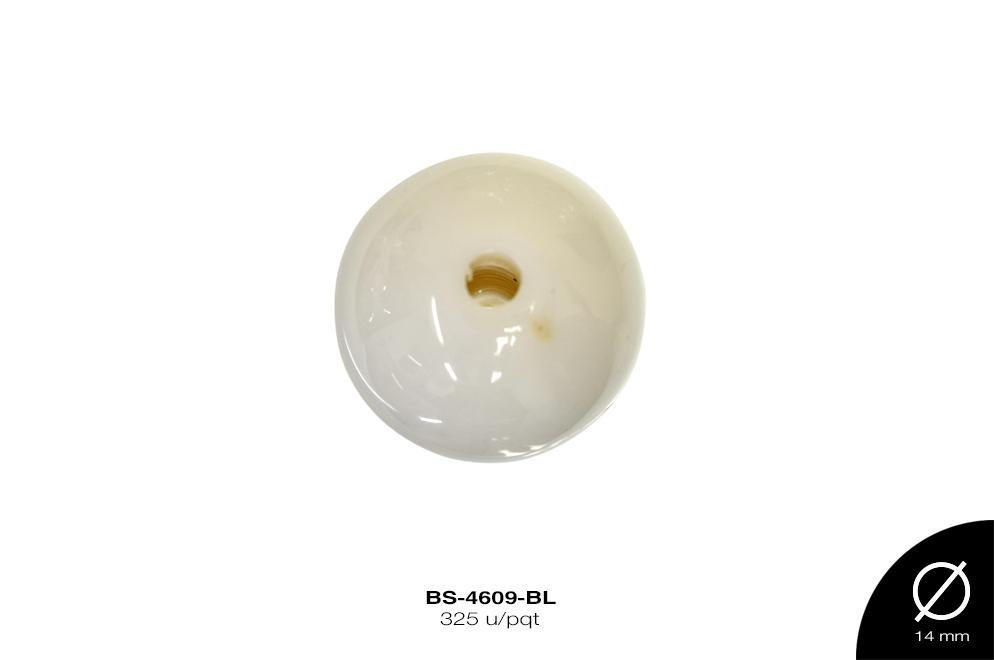 ACRILICO FIG ESF 14mm REF: ZZ-1181 BLANCO 325 u/pqt(.5kg)