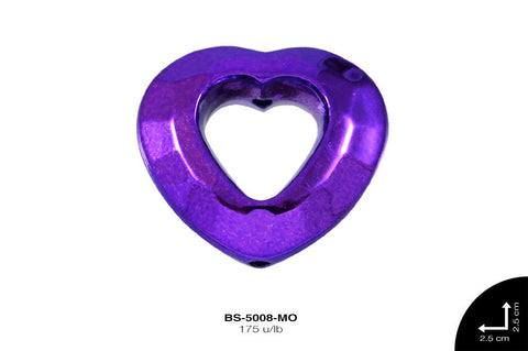 SEP PLAST MET LISO CZN HUECO 25mm REF: S-315 MORADO 175 u/lb