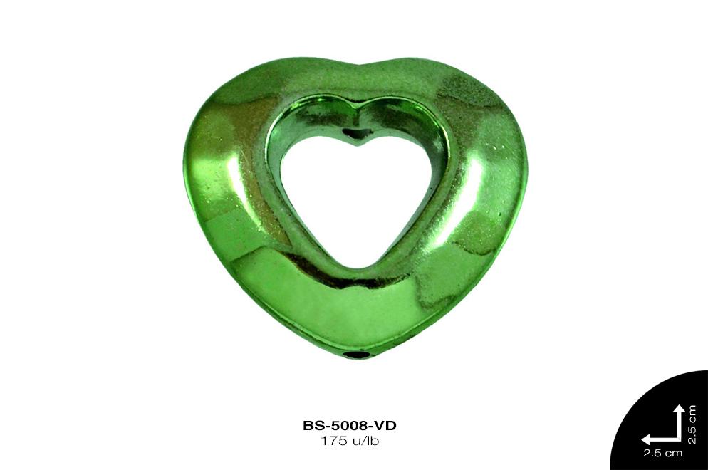 SEP PLAST MET LISO CZN HUECO 25mm REF: S-315 VERDE 175 u/lb