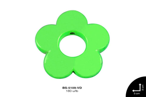 SEP PLAST MET GRAB FLOR 30mm REF: 442 VERDE 180 u/lb