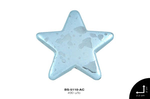 SEP PLAST MET GRAB ESTRELLA 20mm REF: 112 AZUL CELESTE 490 u