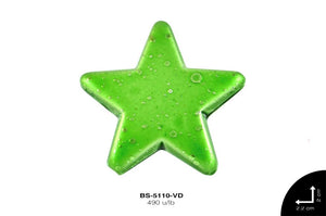 SEP PLAST MET GRAB ESTRELLA 20mm REF: 112 VERDE 490 u/lb