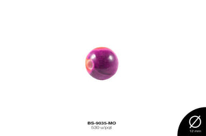 ACRILICO DEGRAD BOLA REF: 39(12mm) MORADO 530 u/pqt(.5kg)