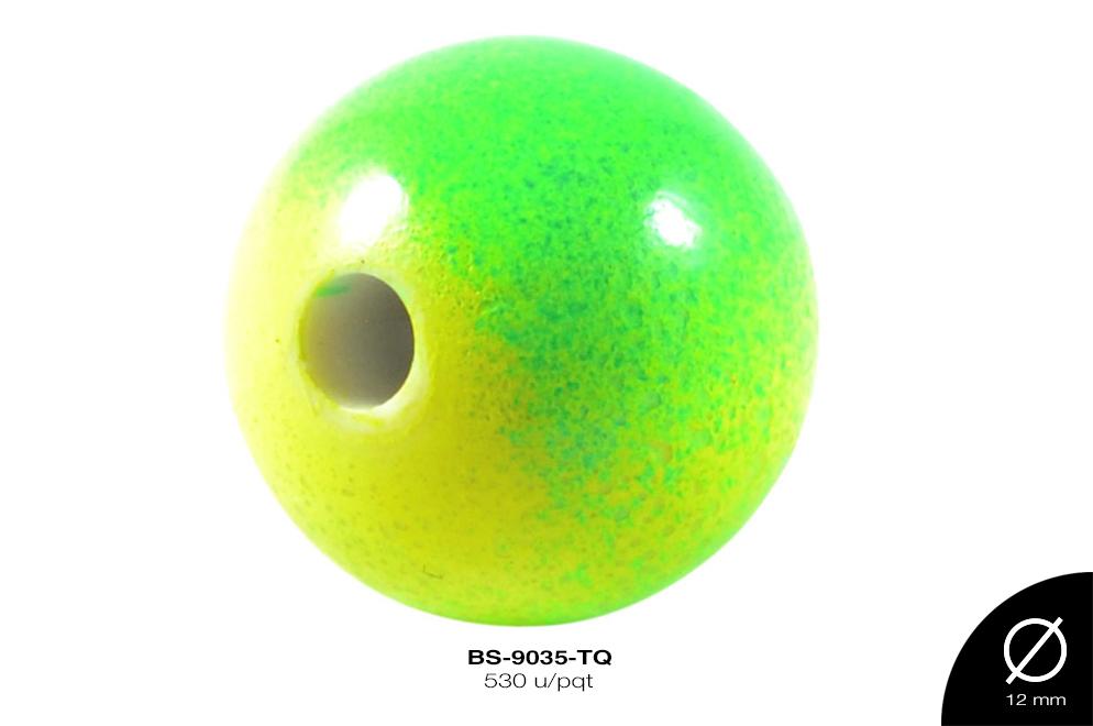 ACRILICO DEGRAD BOLA REF: 39(12mm) TURQUESA 530 u/pqt(.5kg)